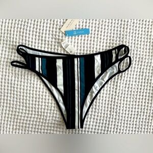 NWT Cupshe Striped Bikini Bottom XXL